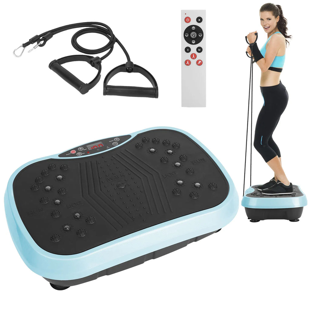 Accueil Utiliser la plateforme d'exercice de vibration pour le drainage lymphatique et le soulagement de la douleur musculaire