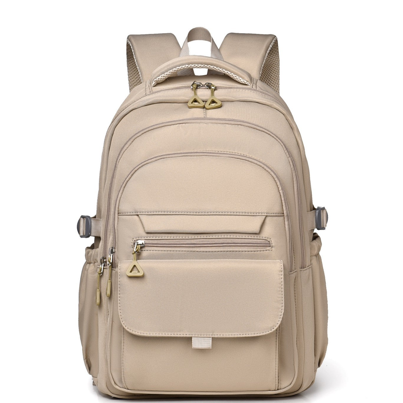 Sac à dos pour étudiant polyvalent de couleur solide