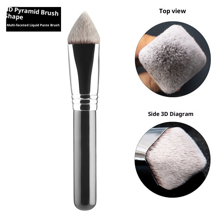 Simple 3D4D Pyramide Contour Powder Foundation Brush Makeup Artist