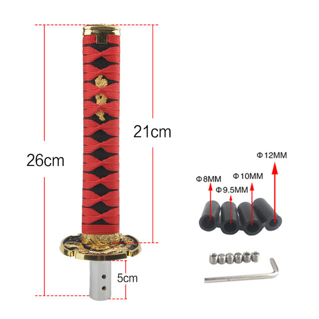Général JDM Samourai Sword Knob 200mm260mm Samouraï