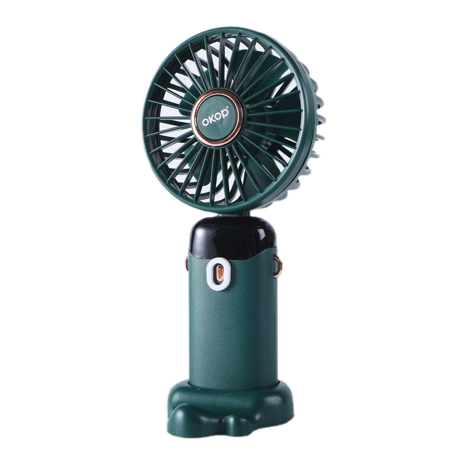 KP-F02 vente à chaud Mini ventilateur portatif conception de bureau créatif portable avec batterie numérique