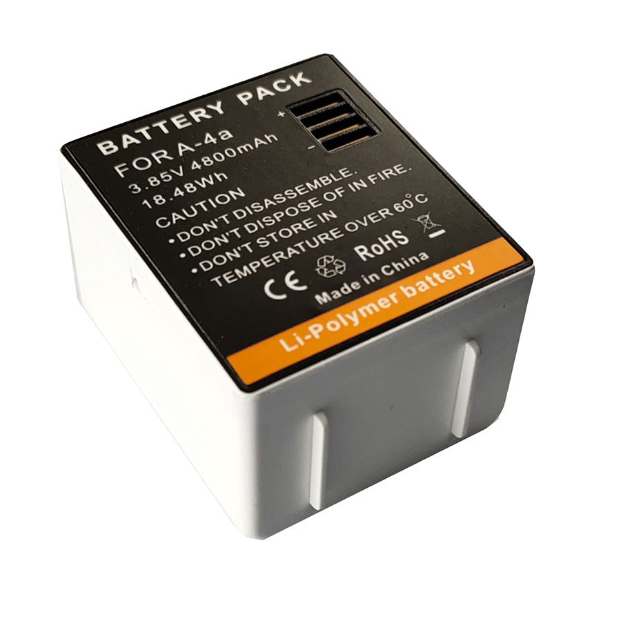 Capacité de la batterie de la caméra de recyclage 4800