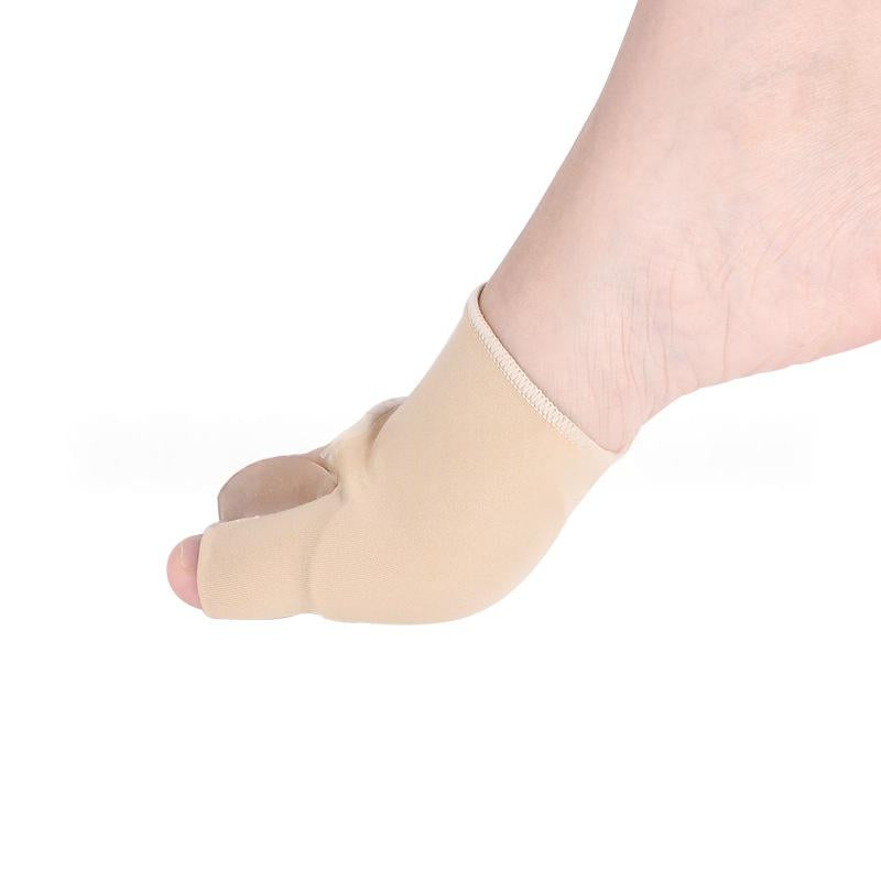 Correcteur d'orteils Lycra Bunion de couleur solide