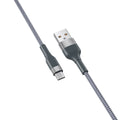 Ligne de charge rapide tressée par câble de données