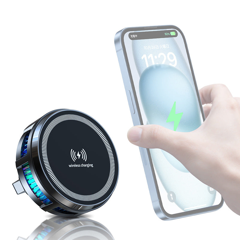 Ventilateur de refroidissement magnétique sans fil pour téléphones