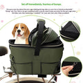 Panier d'animaux pour bicyclettes monté à l'arrière