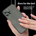 Téléphone portable Shell pour IPhone Simple Sheepskin haute sensibilité masculine