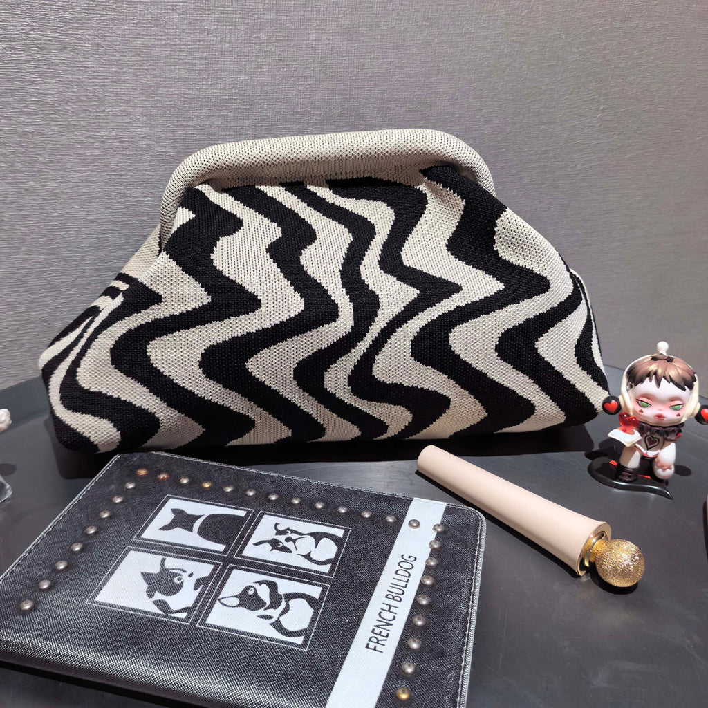Sac à main Wavy Knit pour femmes