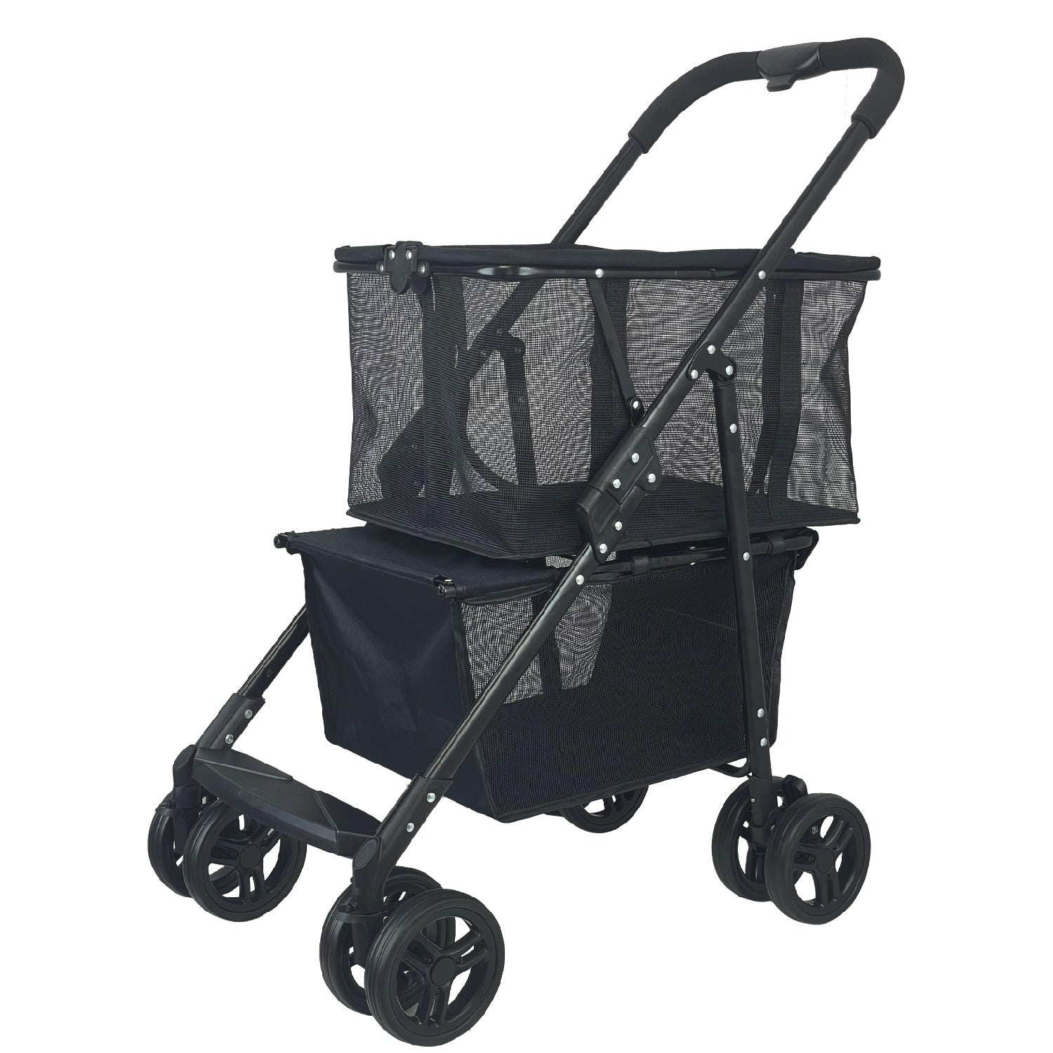 Internet Celebrity Tirer des marchandises de plein air ménage Panier pliable