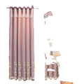 Chambre Shading Mariage Maison Double Rideau ouvert Finitioned Set