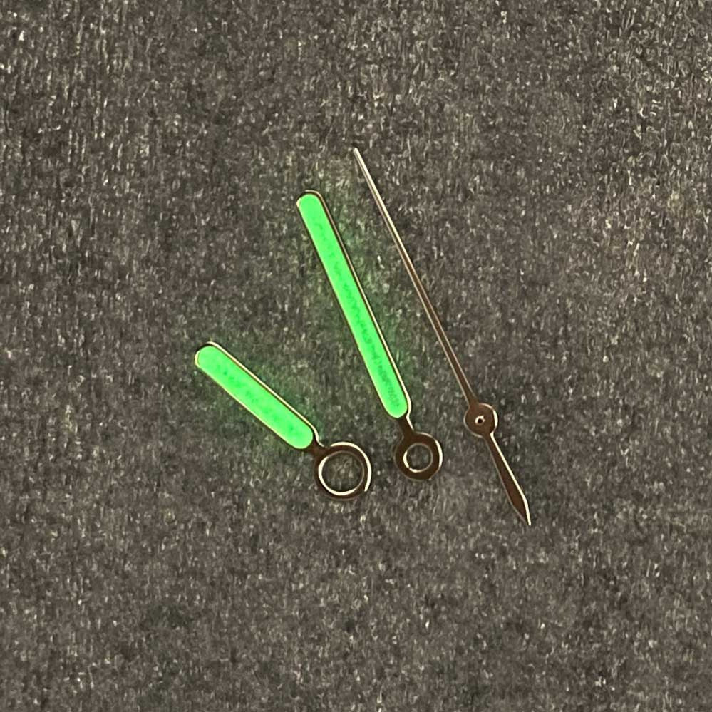 Accessoires de montre NH35 Pointer Argent Edge Blanc Convient pour l'assemblage NH35364R Automatique