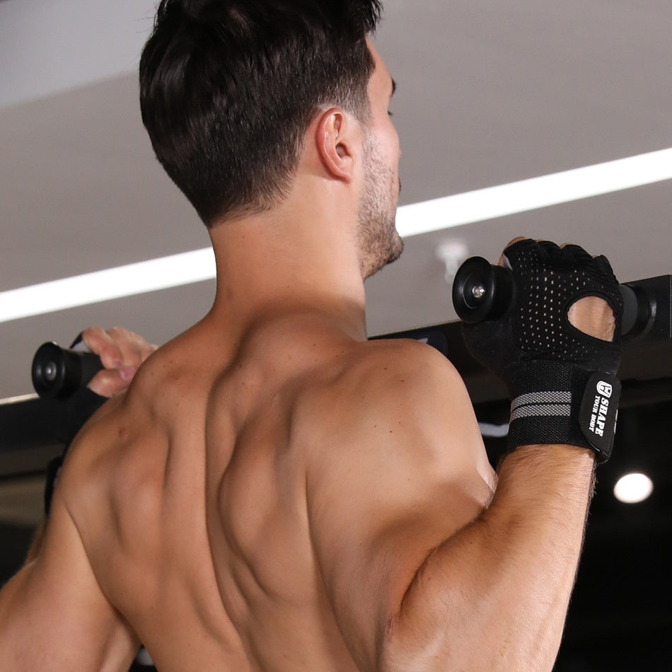 Gants de fitness haltérophilie pour les hommes et les femmes demi-finger sport anti-dérapant