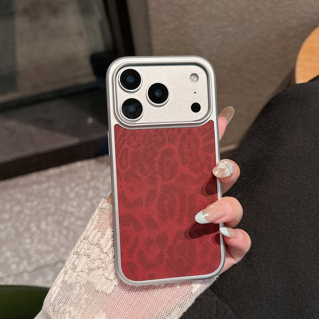 Étui de téléphone en cuir simple et polyvalent