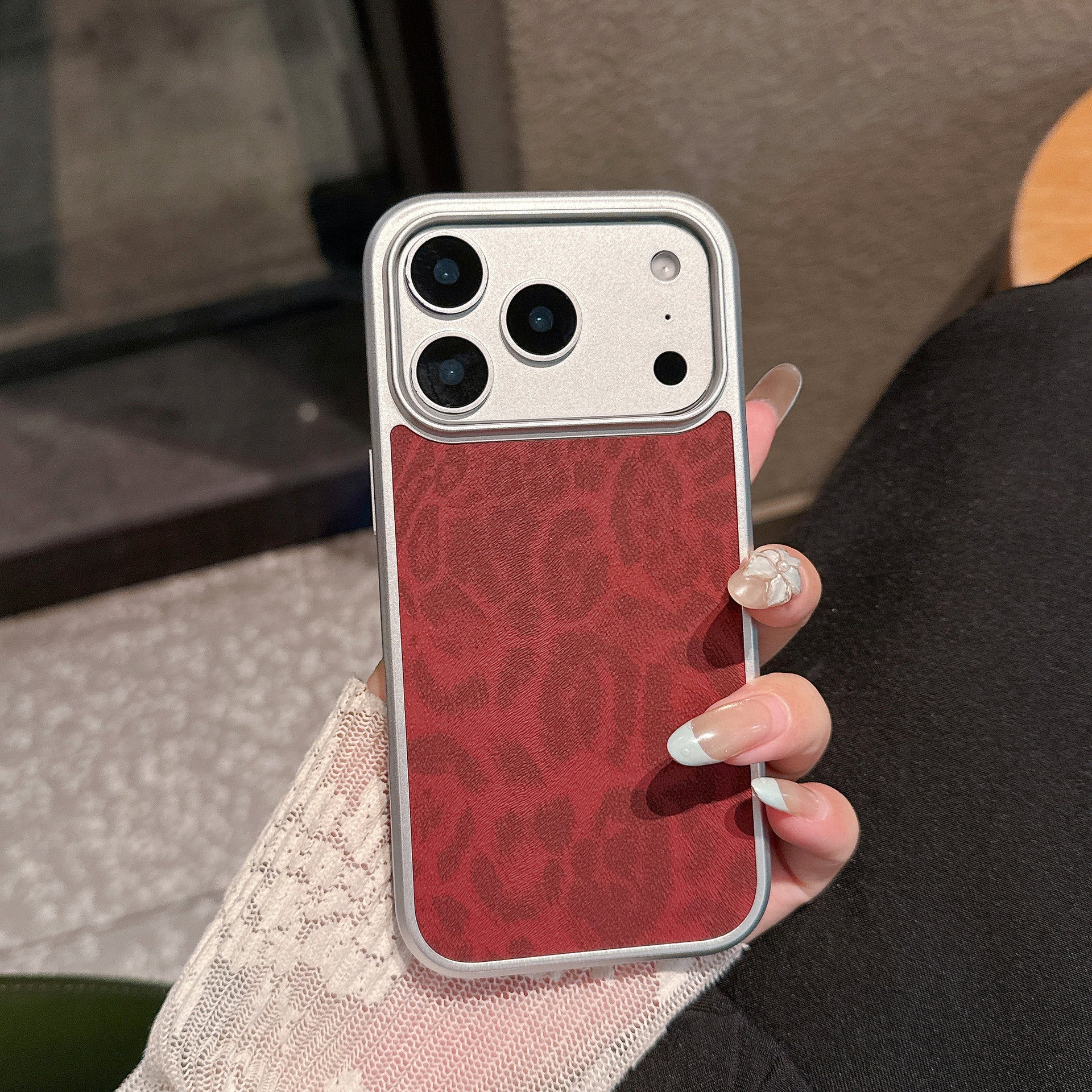Étui de téléphone en cuir simple et polyvalent