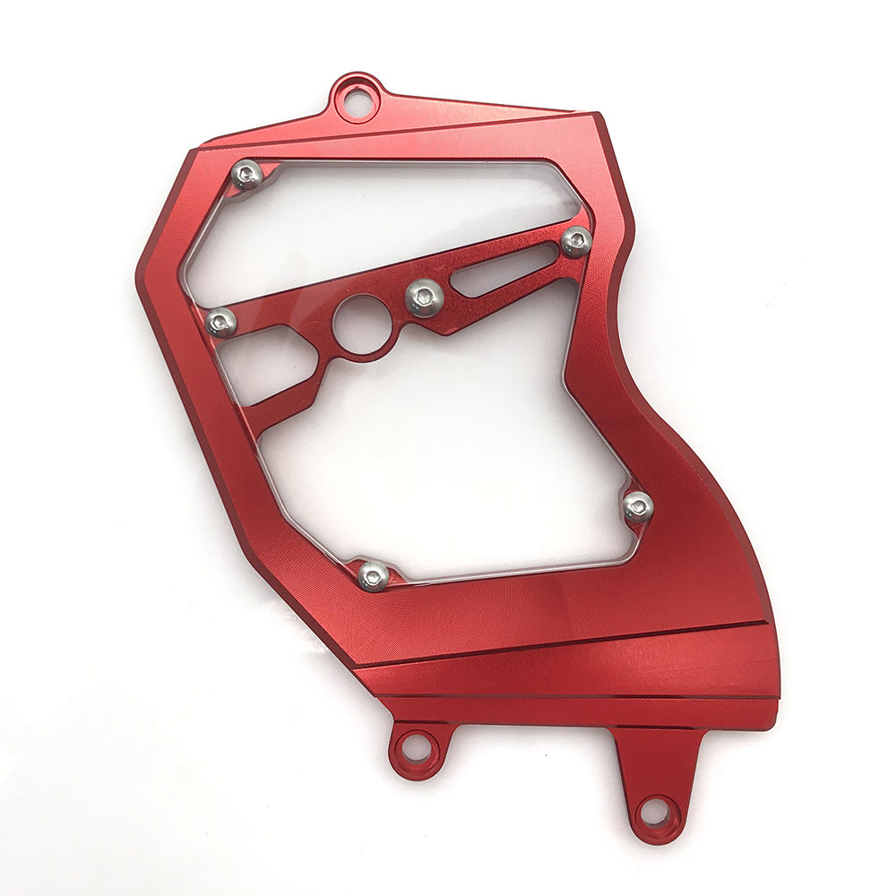 Pièces de moto modifiées Couverture de roue de chaîne Petite plaque de dent Couverture de petite chaîne