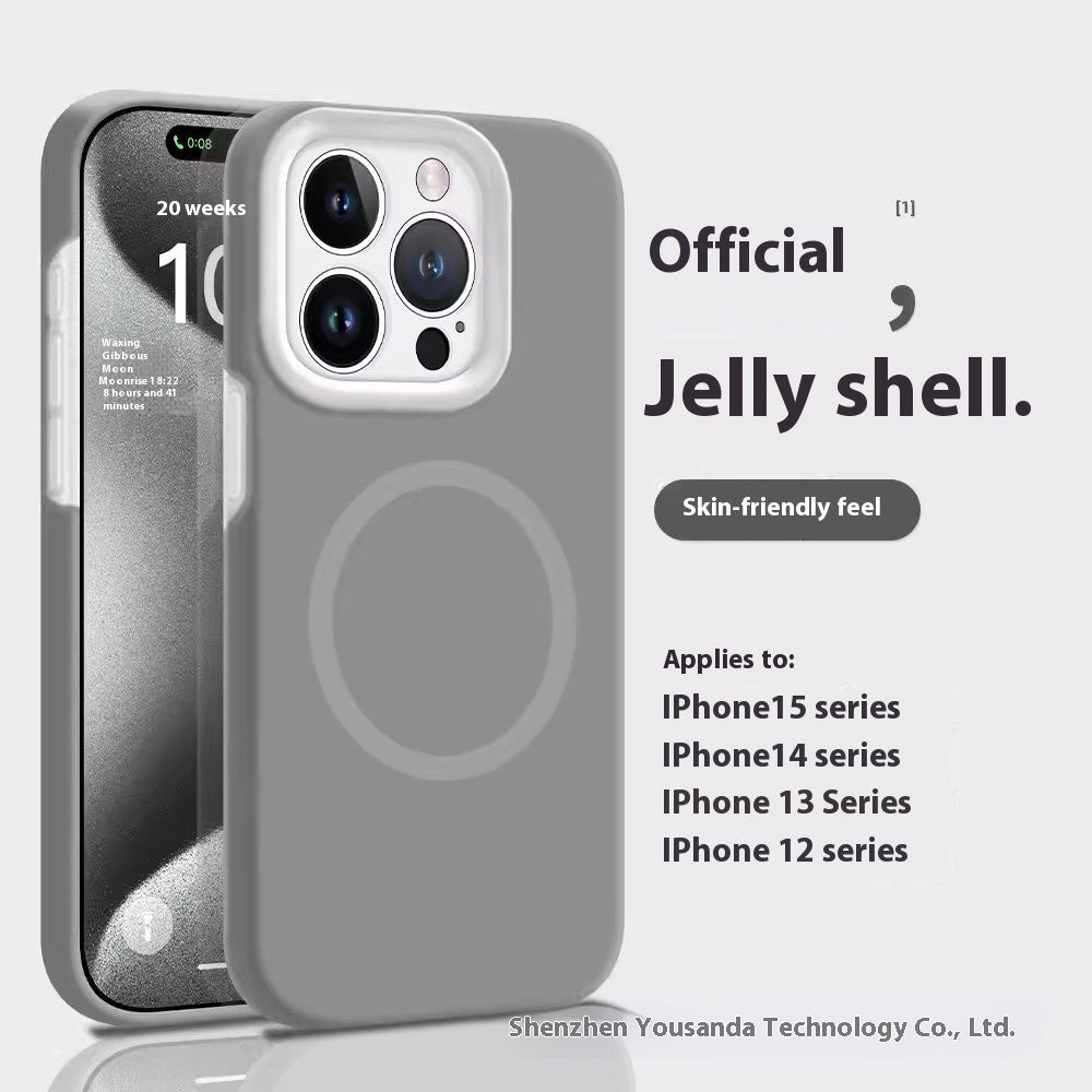 Jelly liquide magnétique Silica Gel boîtier de téléphone