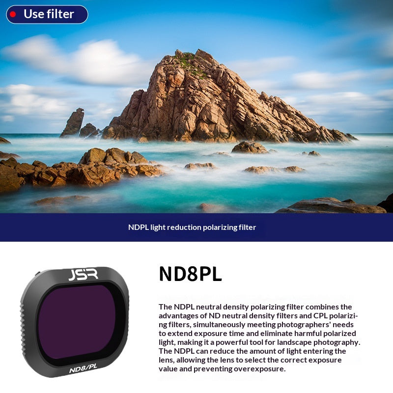 CPL Filtre polarise et accessoires de filtre de protection UV