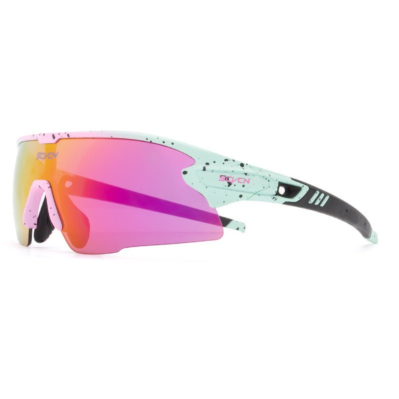 Lunettes de vélo de sport de plein air pour les lunettes de soleil anti-UV