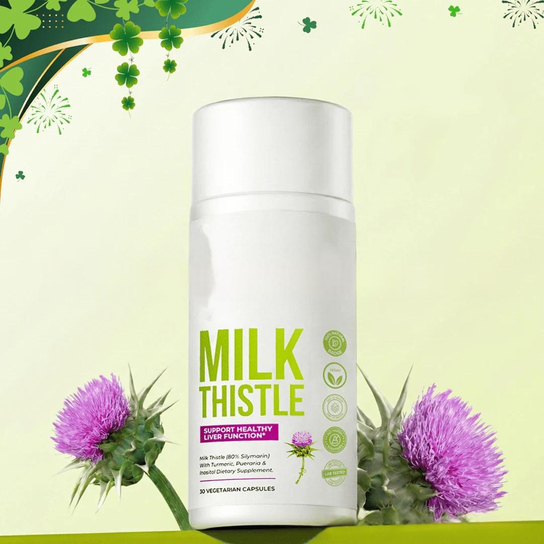 Capsules de chardon de lait avec extrait de Waterwort