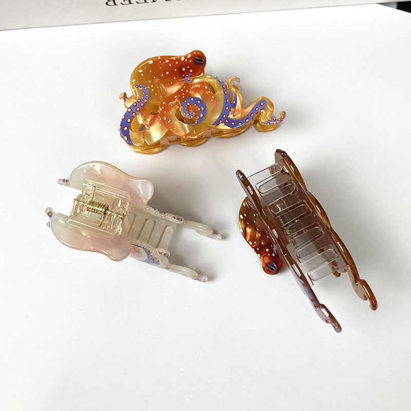 Clip marin octopus pour un élégant updo