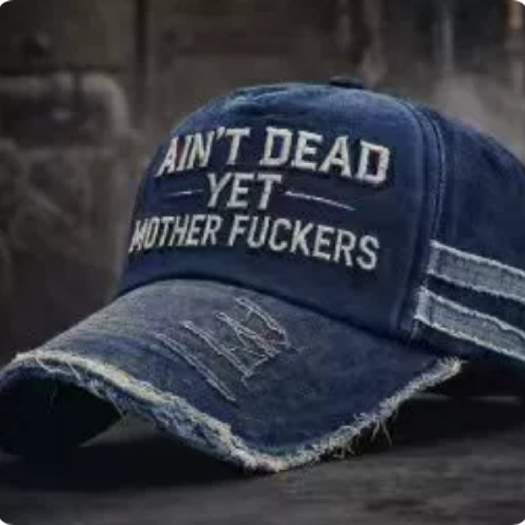 Casquette de baseball imprimée pour texte créatif et polyvalent