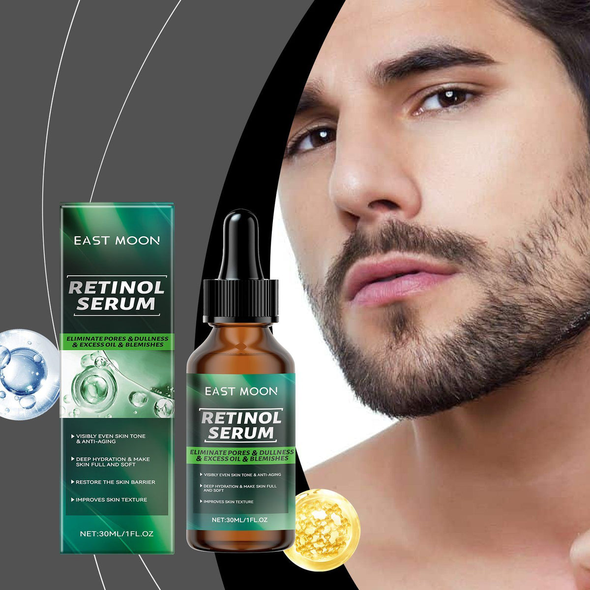 Sérum hydratant du visage du rétinol MOON EST