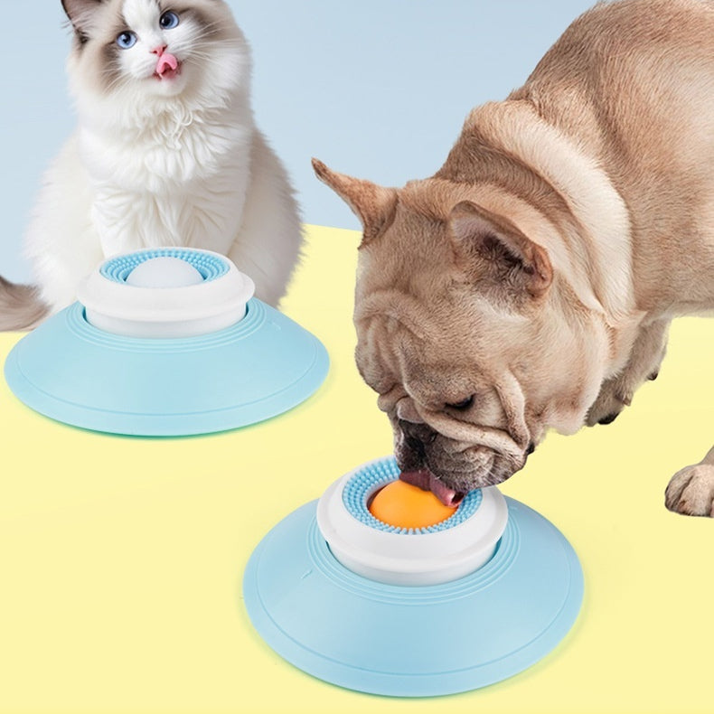 Jouet de chien Un bol auto-amusant anti-goutte pour traiter l'alimentation lente pour garder votre pup Entrée