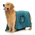 Serviette pour animaux chien peignoir eau absorbante et séchage rapide nettoyage beauté gant style poche