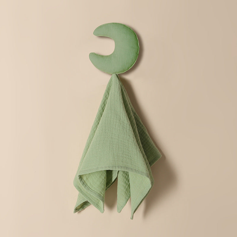 Serviette époustouflante en coton Gauze-1 an bébé Coax Nap Sleep Hand Puppet