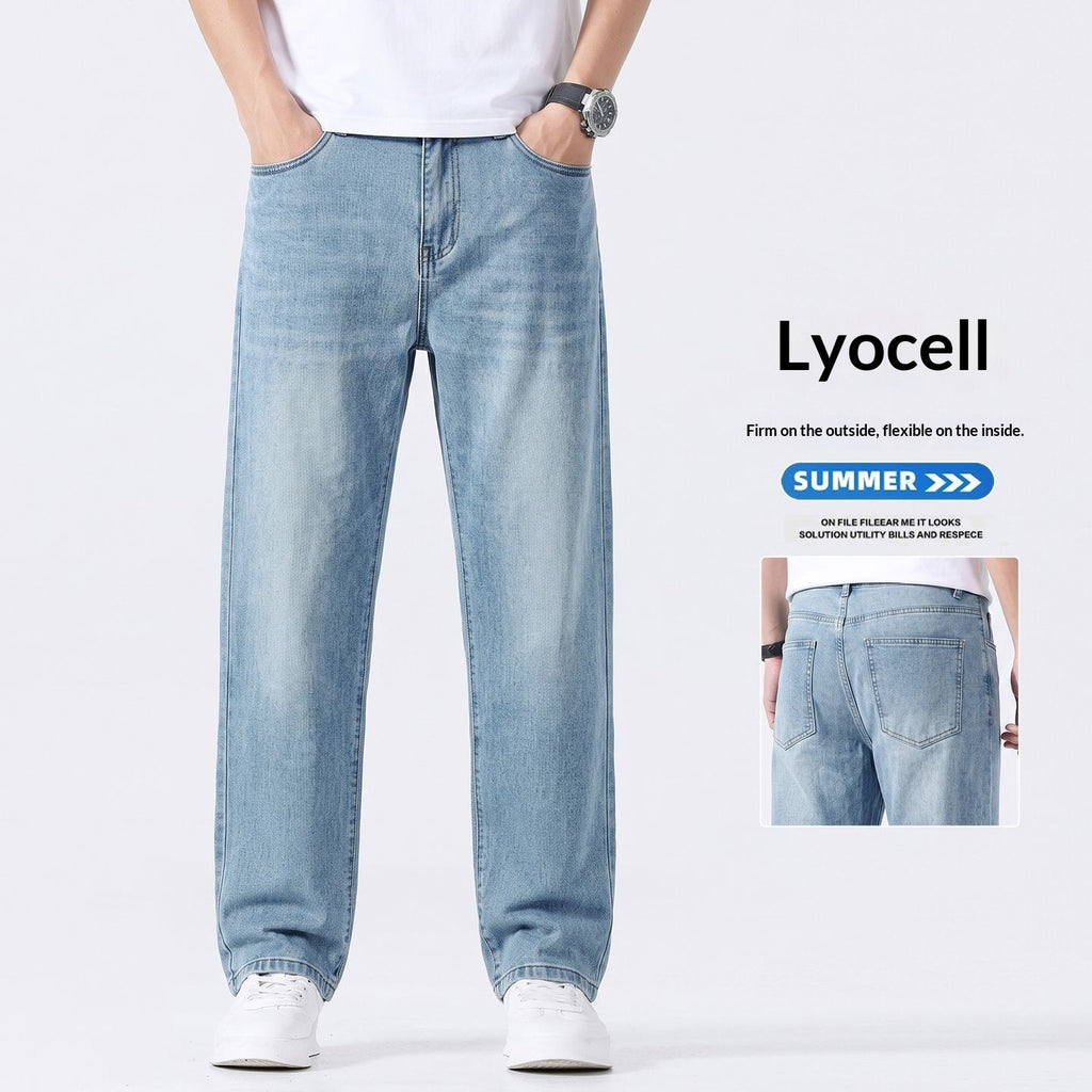 AutomneHiver Tencel Jeans pour les hommes