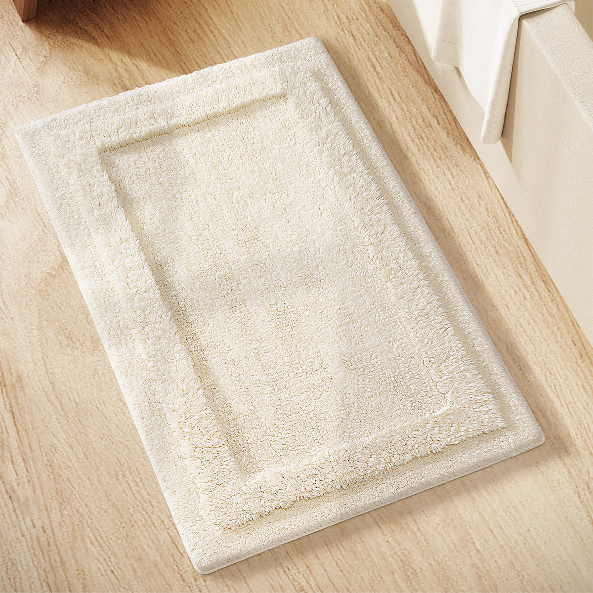 Tapis de porte en coton lavable à la machine pour usage domestique