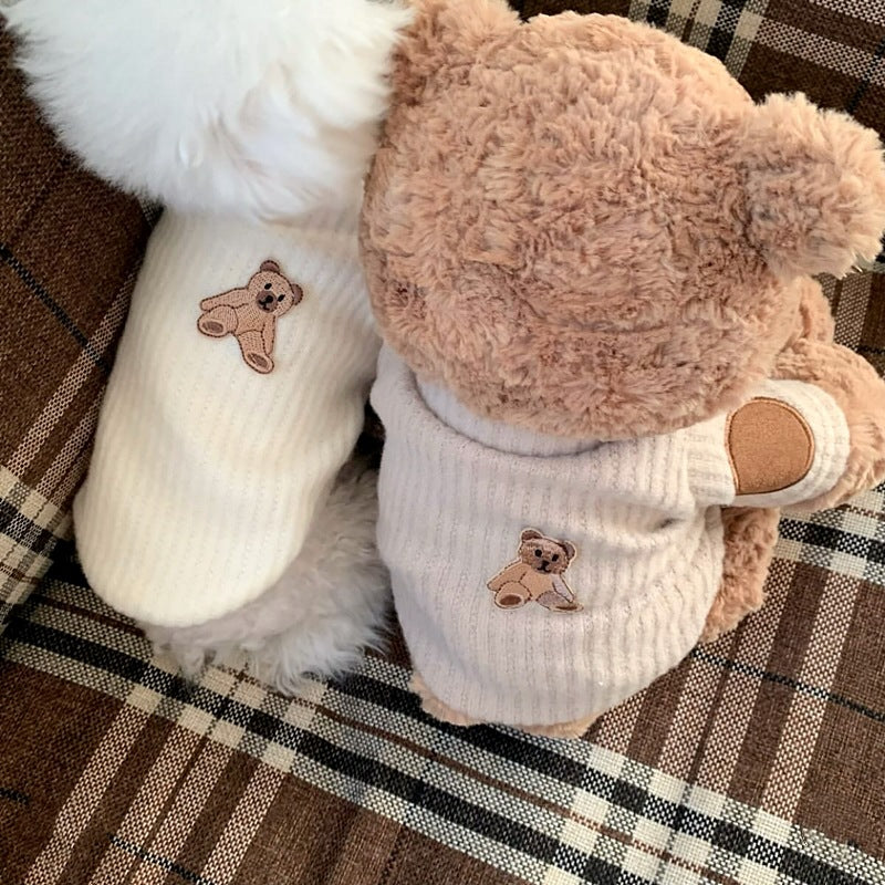 Chemise de base tricotée pour petits chiens