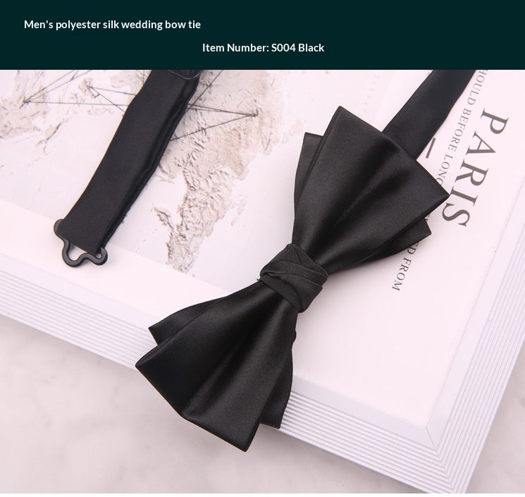 Hommes Polyester mariage Bow Tie