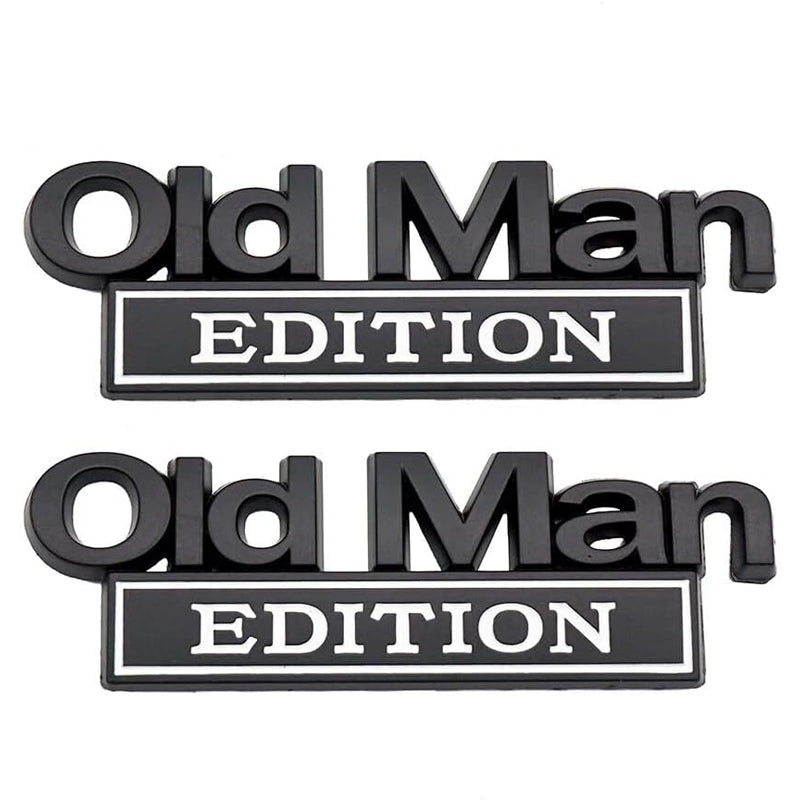 2pack Old Man Edition Emblems