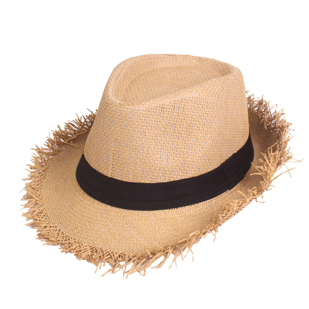 Chapeaux de paille haut de gamme pour hommes