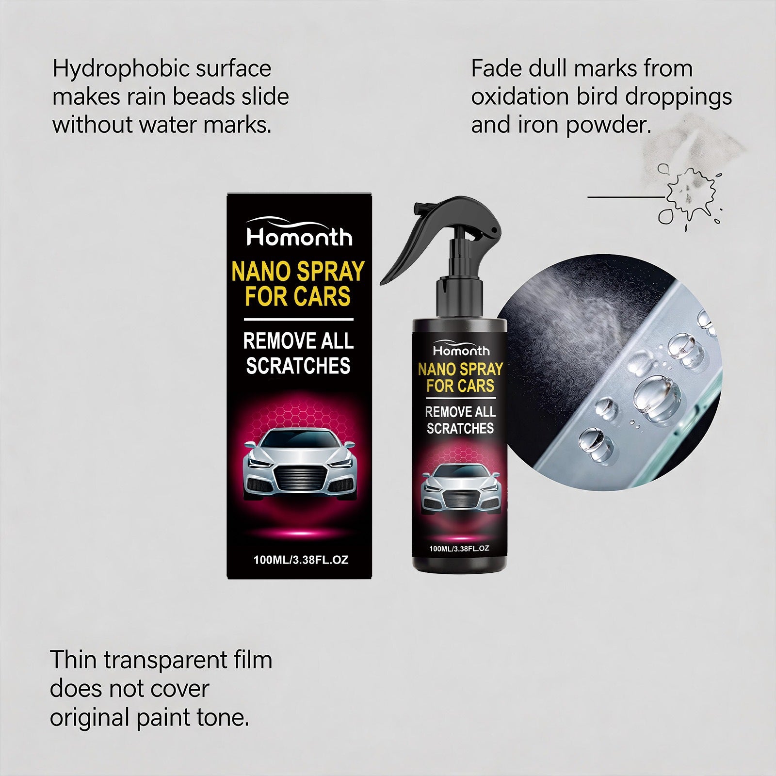 Nano Spray pour les voitures
