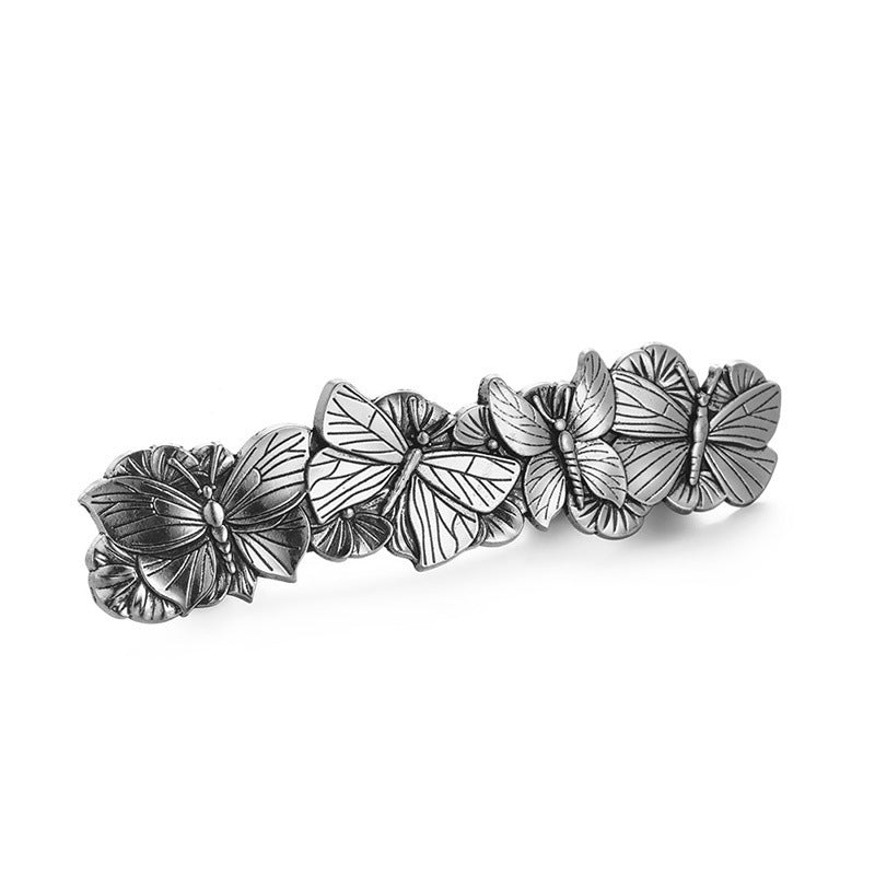 Fille cheveux dos tête scratching accessoires cheveux
