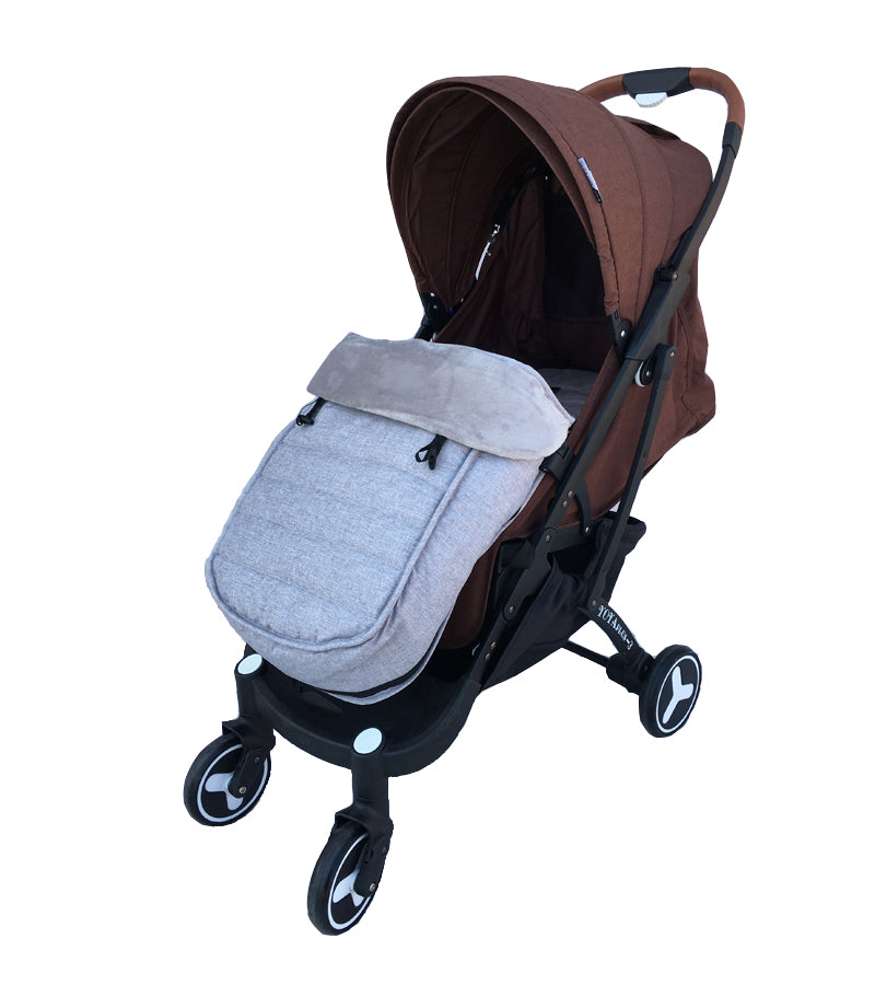 Poussette bébé Sac de couchage Couverture chaude pare-brise épais