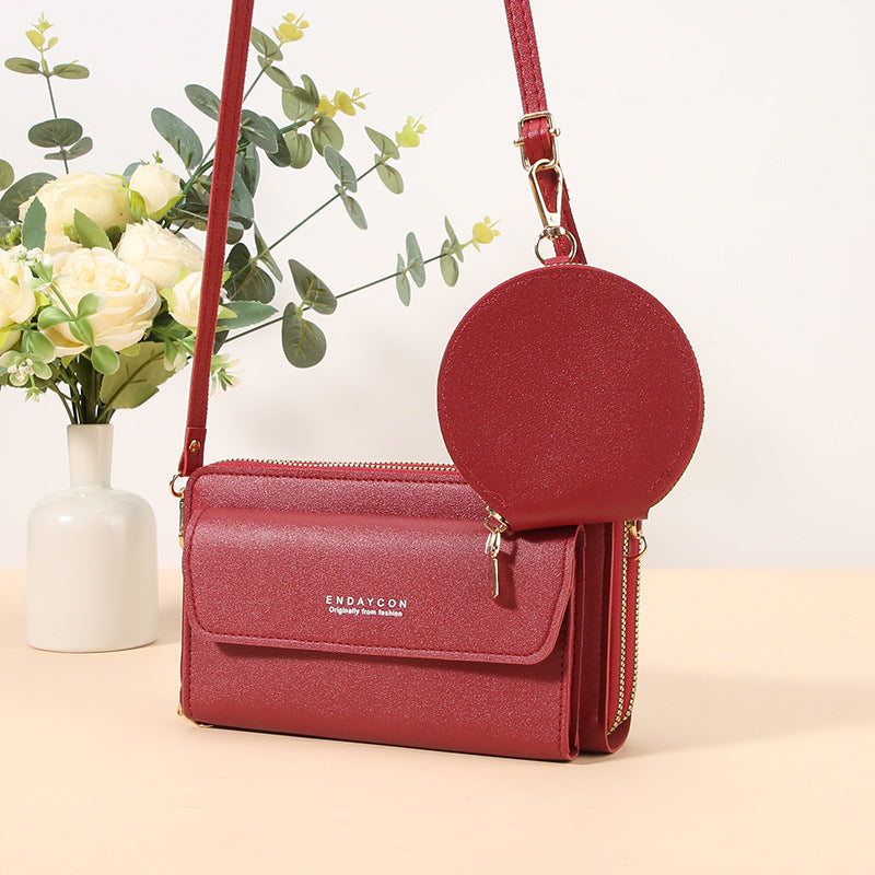 Crossbody Coréen-style Summer Mode Sac à épaule polyvalent Grande capacité Double bracelet