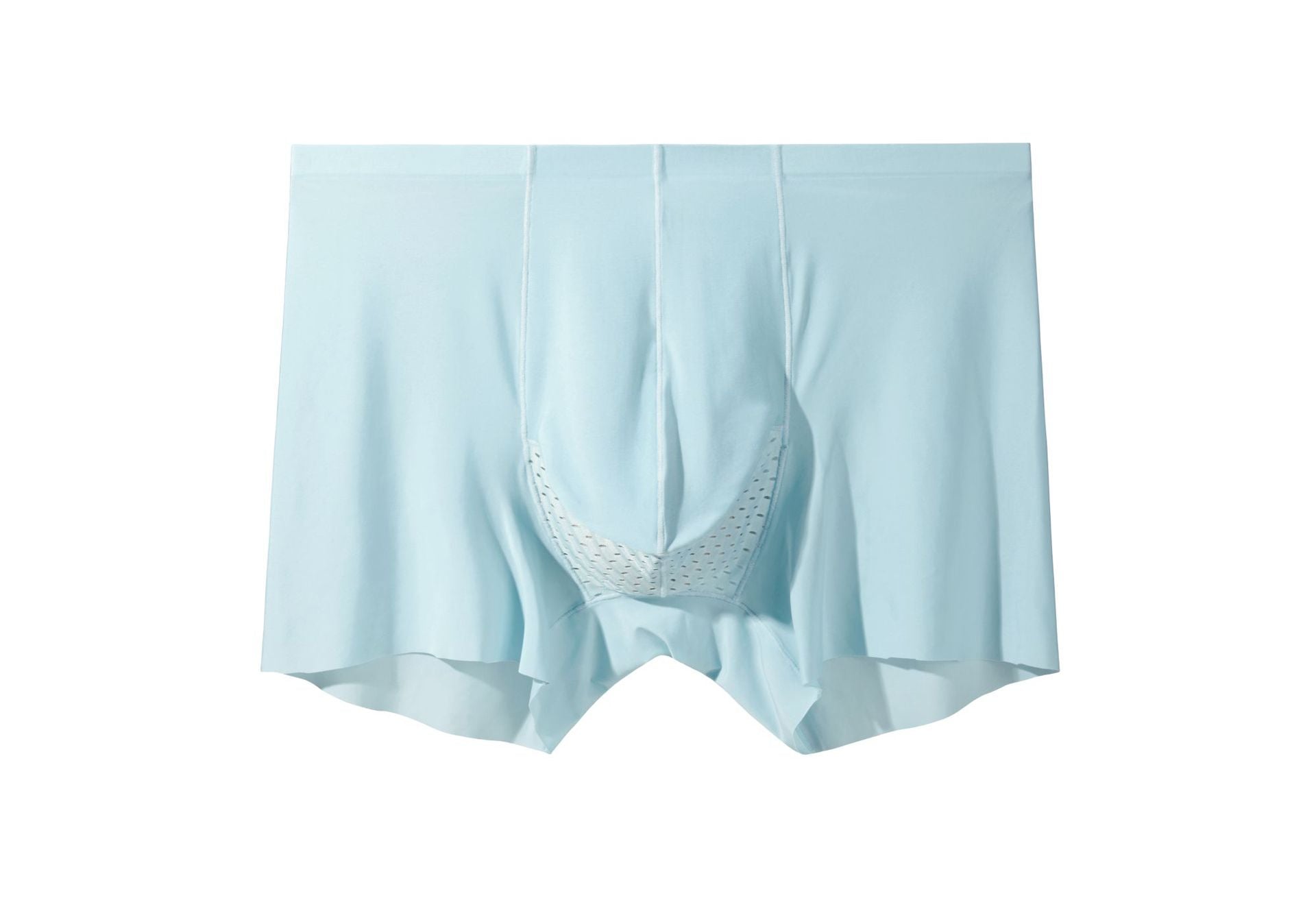 Ice Silk Bullet Separation Sous-vêtements pour hommes Boxers mince respirant Sexy Quatre-corner Short