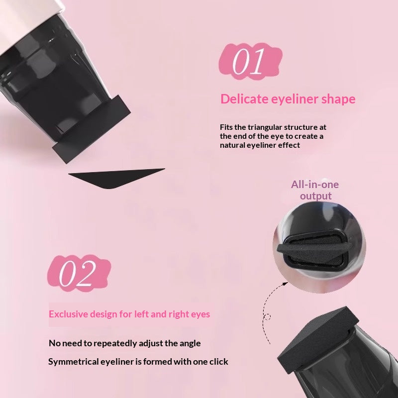 Stamp à double tête tout-en-un Eyeliner Stylo qui est étanche