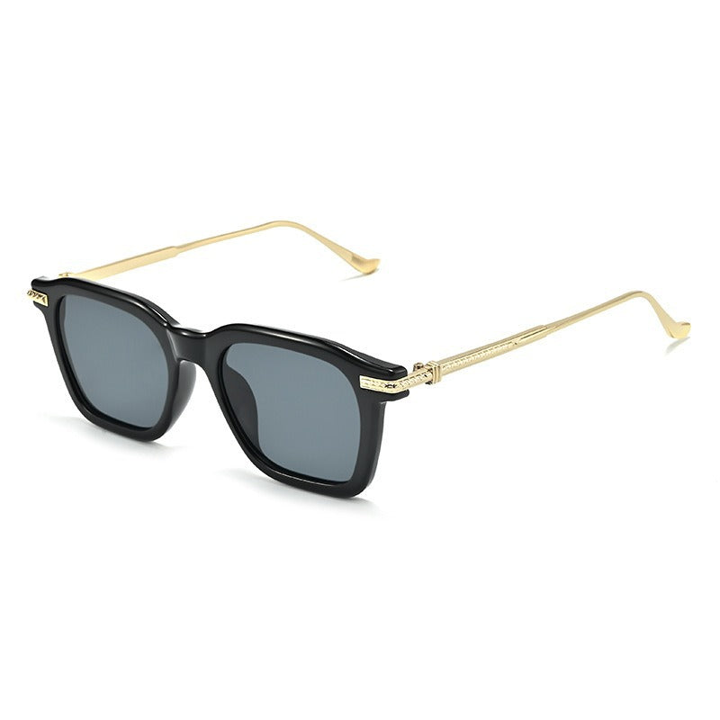 Lunettes de soleil de protection carrée décontractées pour femmes