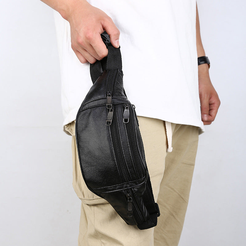 Homme entreprise multi-couches Sports de plein air sac de poitrine imperméable