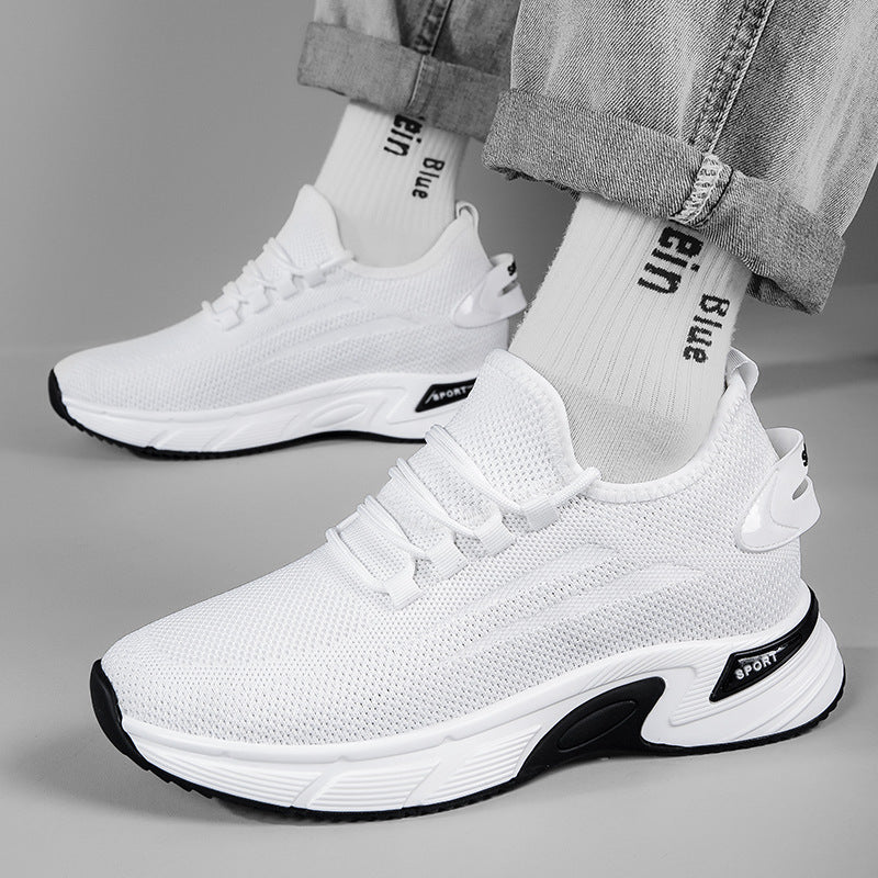 Chaussures de course invisibles en hausse de hauteur avec une plate-forme épaisse