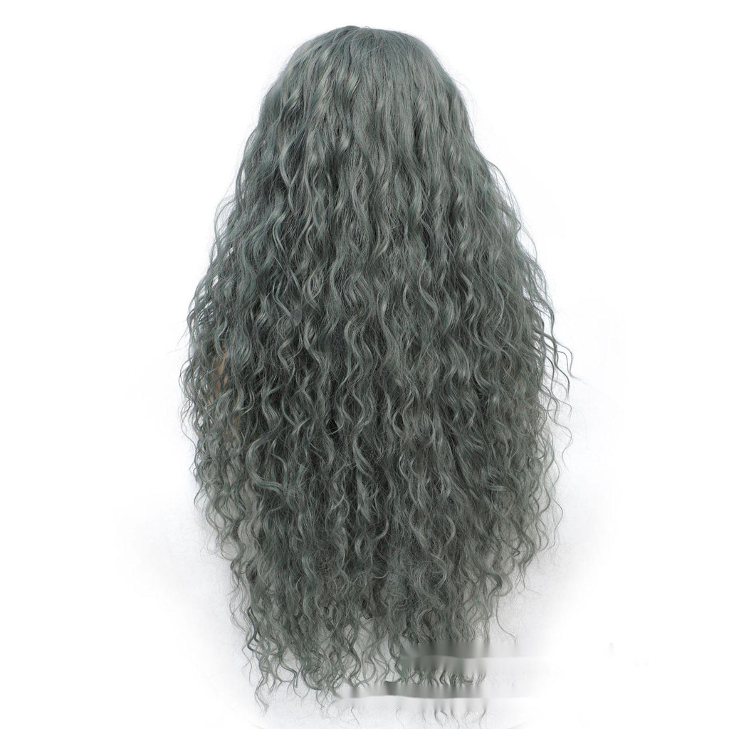 Hotte de cheveux bouclée longue fibre chimique