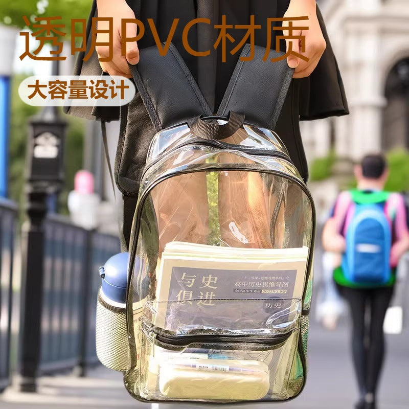 Sac à bandoulière transparent en PVC transparent