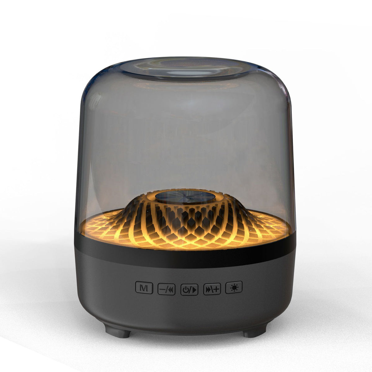 Sous-woofer de bureau Bluetooth Audio Black Gold Haut-parleur