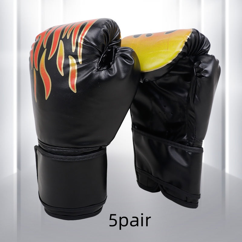 Set de formation professionnelle de gants de boxe Sanda