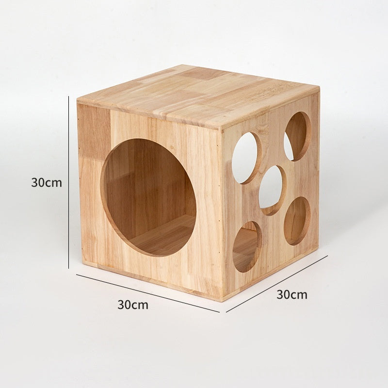 Maison de chat Villa personnalisée Dice-forme Modulaire Cat Cage Pet House