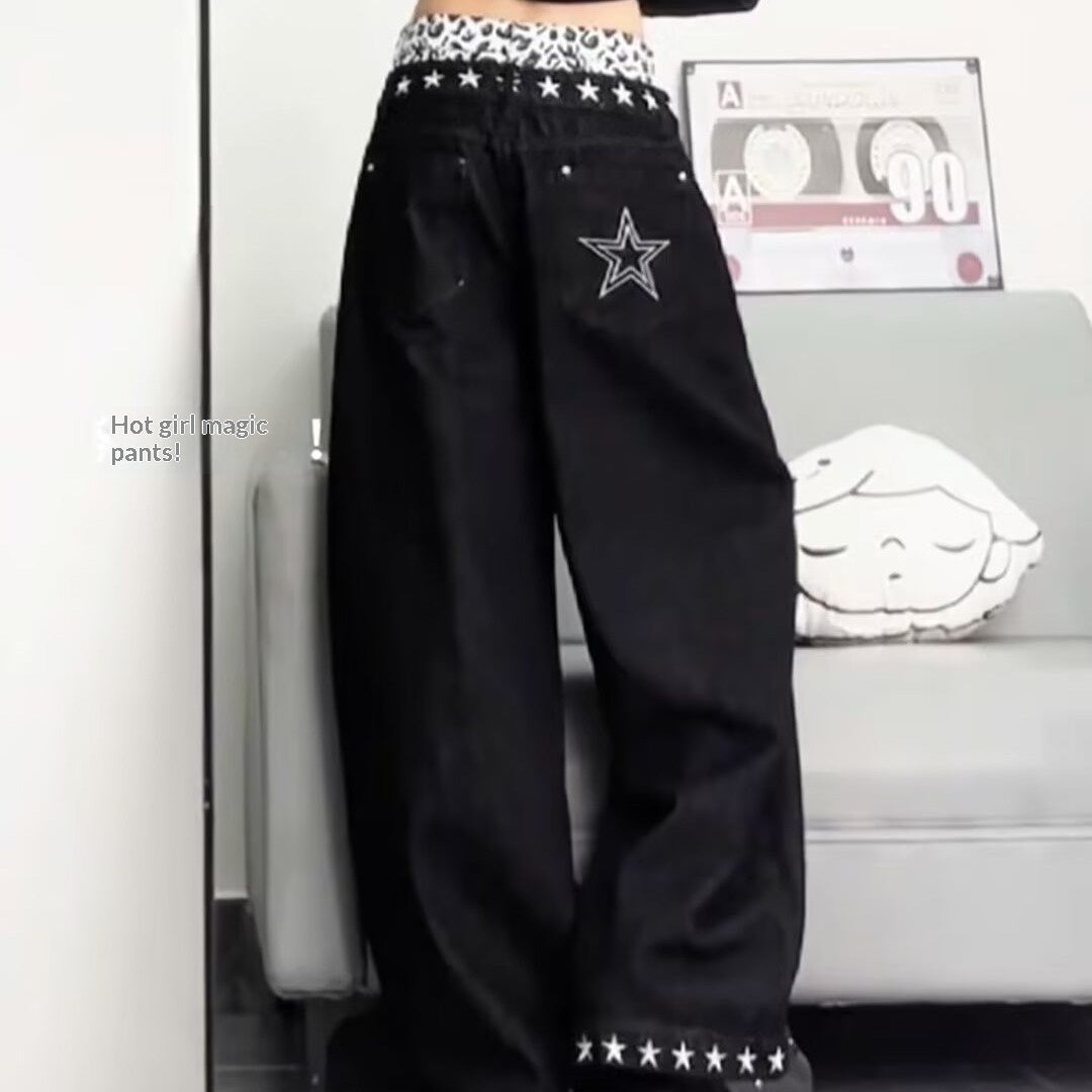 Jeans pour hommes perlés
